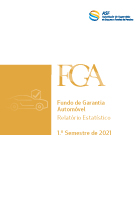 Capa do Relatório Estatístico do 1º semestre de 2021